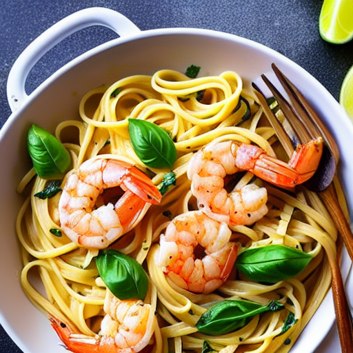 Garlic Butter Shrimp Pasta