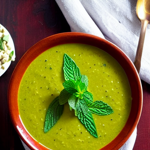 Bissara with Mint