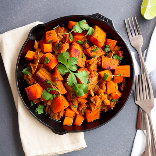 Pork and Sweet Potato Hash