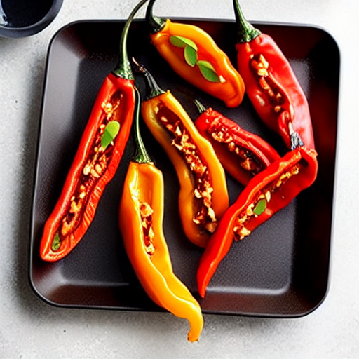 Baked Shishito Peppers