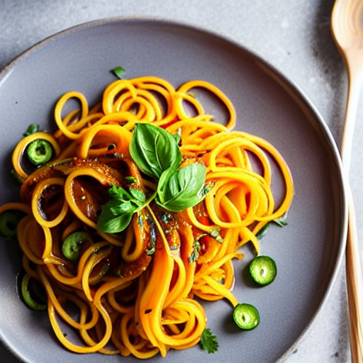 Korean Squash Noodles