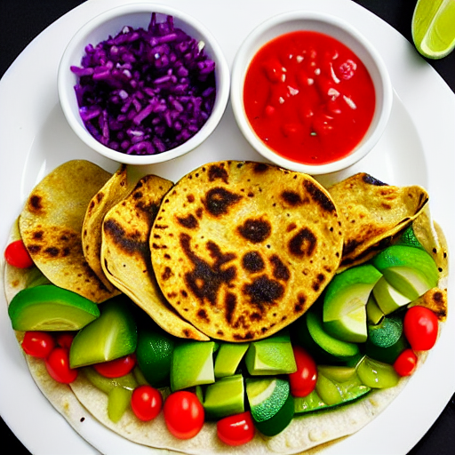 Chalupas de Verduras