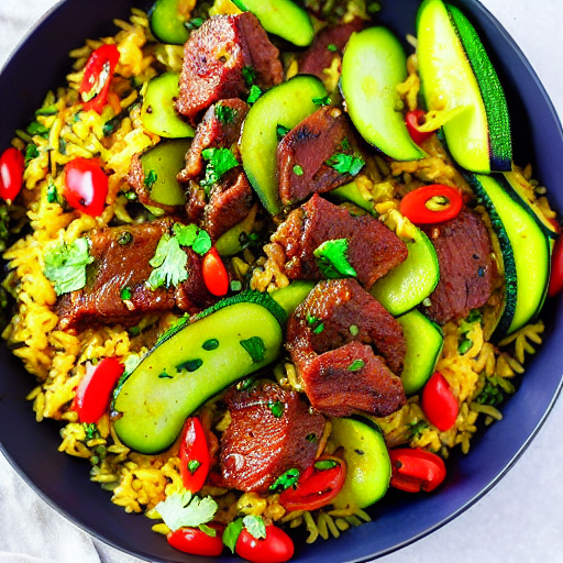 Riz Ma' Bukhari Wa Kousa