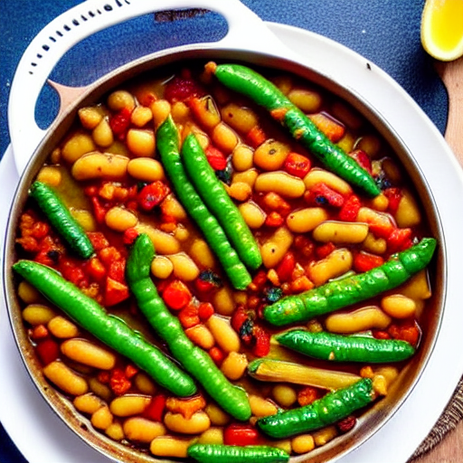 Alubias con Verduras