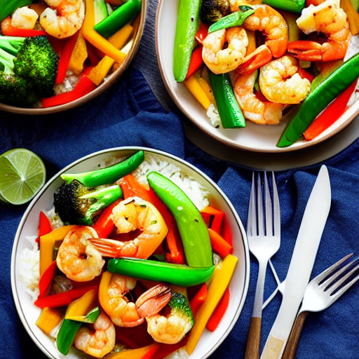 Keto Shrimp and Vegetable Stir-Fry