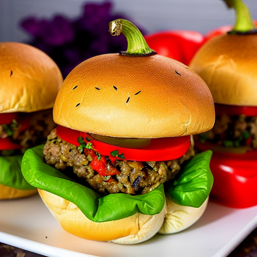 Biber Dolması Burger