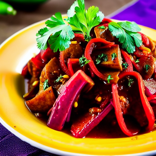 Tajine de Piment Violet