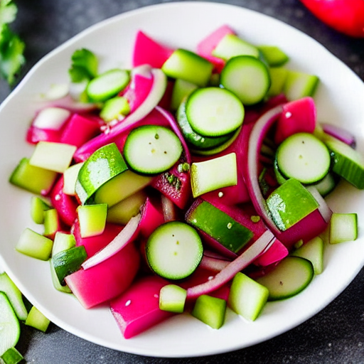 Radish and Cucumber Salad