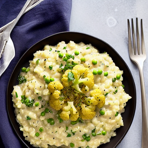 Creamy Cauliflower Risotto