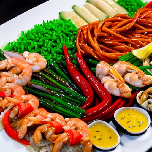 Cantonese Seafood Platter