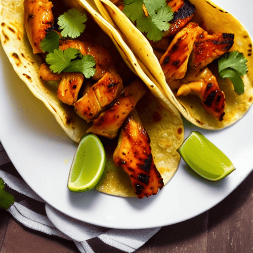 Tacos de Pollo al Carbon