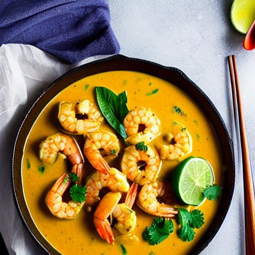 Coconut Curry Shrimp