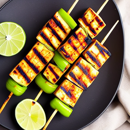 Grilled Tofu Satay
