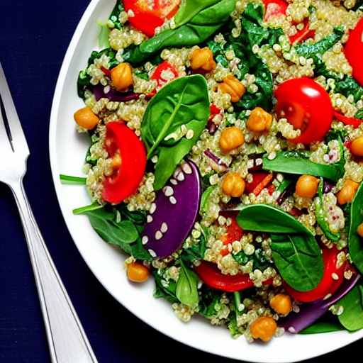 Vegetable and Quinoa Salad with Lentils and Spinach and Chickpeas and Lentils and Spinach and Lentils and Spinach and Lentils and Spinach and Lentils and Spinach and Lentils and Spinach and Lentils