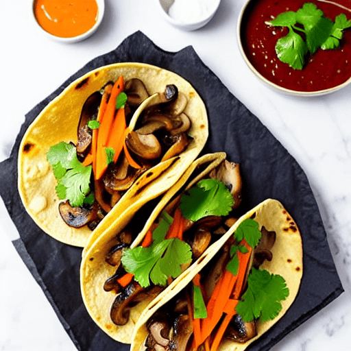 Pulled Mushroom Tacos