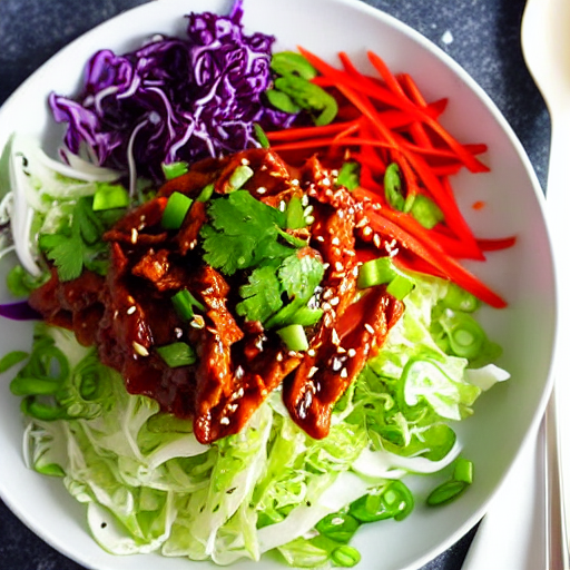 Korean Spicy Cabbage Salad