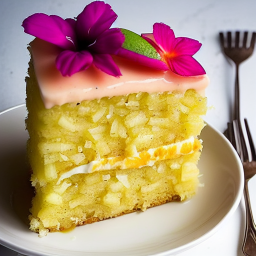Coconut Pineapple Cake