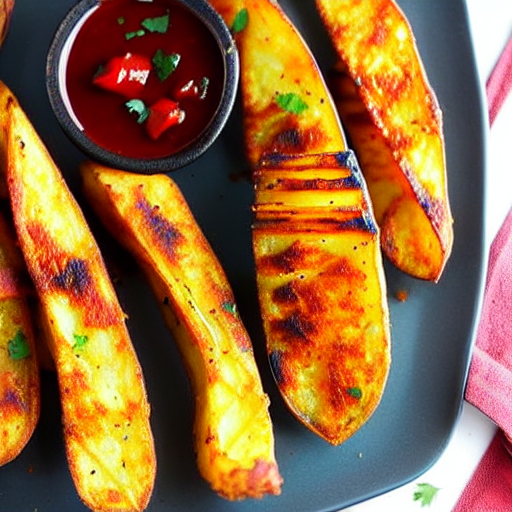 Spicy Potato Wedges