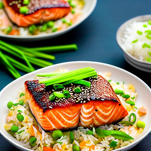 Teriyaki Salmon Rice