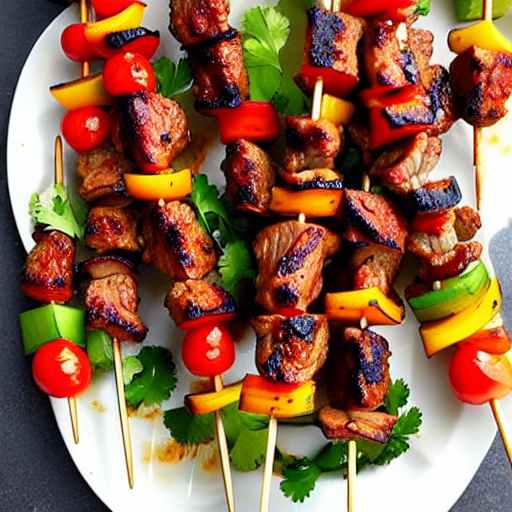 Spicy Lamb Skewers