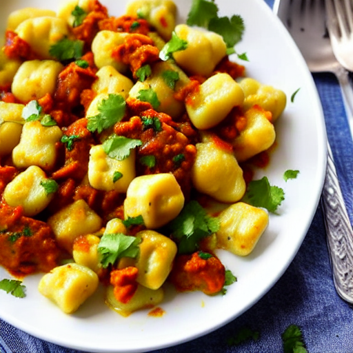Cauliflower Gnocchi Masala