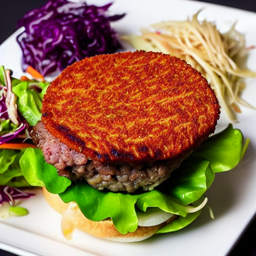 Keto Katsuobushi Burger