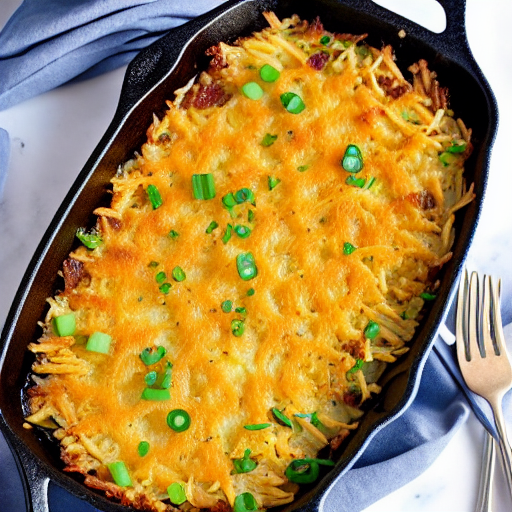 Keto Hash Brown Casserole