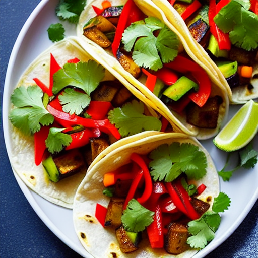 Spicy Vegetable Tacos
