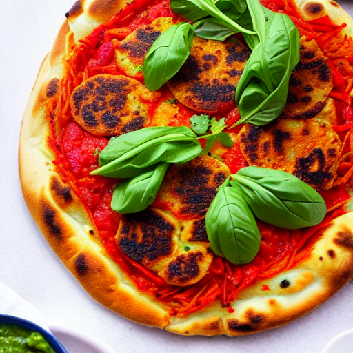Aloo Tikki Pizza