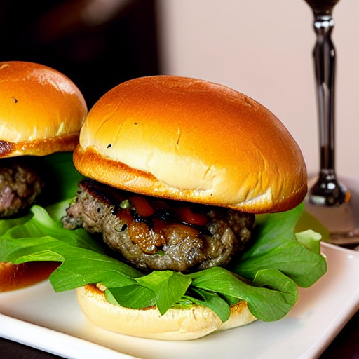 Burger aux Champignons