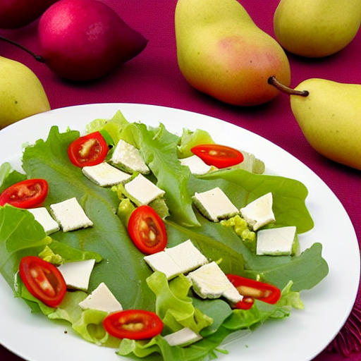 Ensalada de Pera y Queso