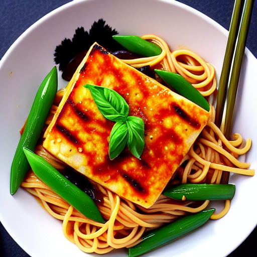 Agedashi Tofu Pasta