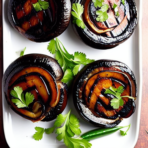 Grilled Portobello Mushrooms