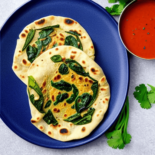 Palak Paratha
