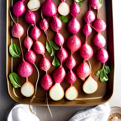 Parmesan Roasted Radishes
