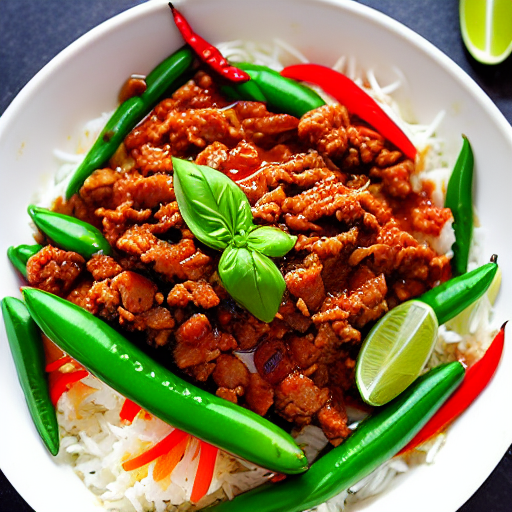 Moo Pad Krapow Moo