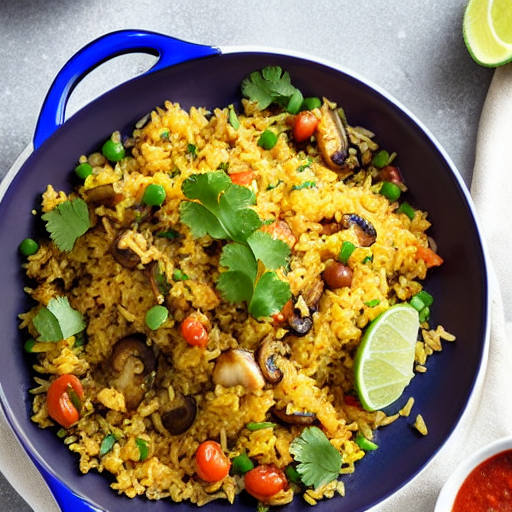 Arroz con Setas