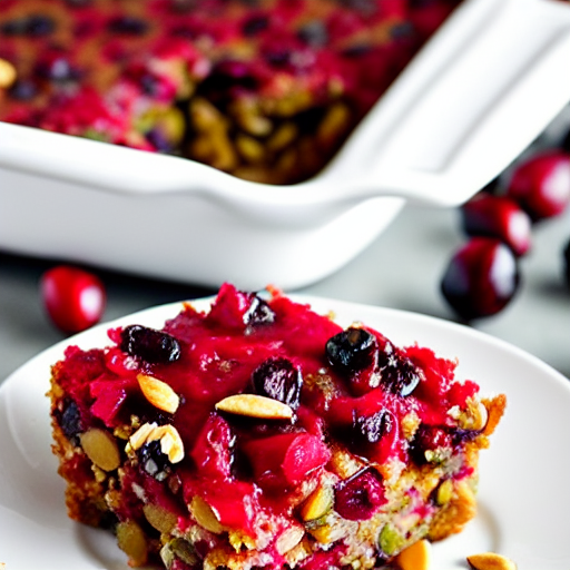 Cranberry Nut Bake