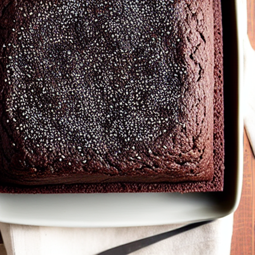 Gluten-Free Black Sesame Cake