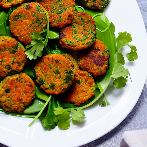 Kothimbir Vadi Salad