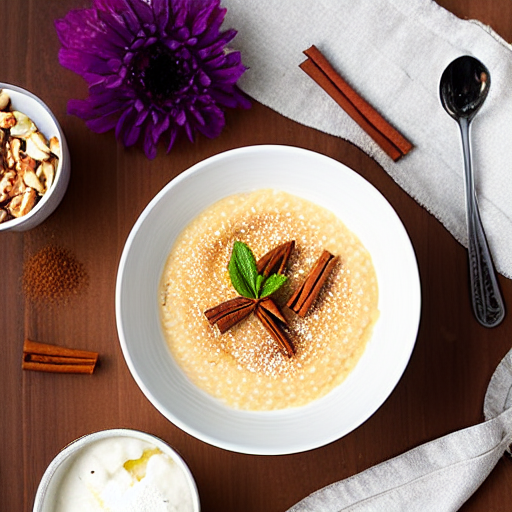 Masticha Rice Pudding