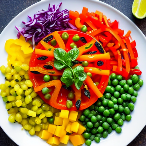 Salade de poivrons