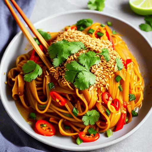 Baked Thai Noodles