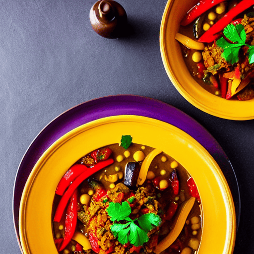 Tajine de Piment Violet Clair