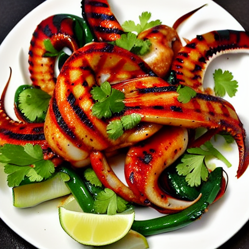 Grilled Squid