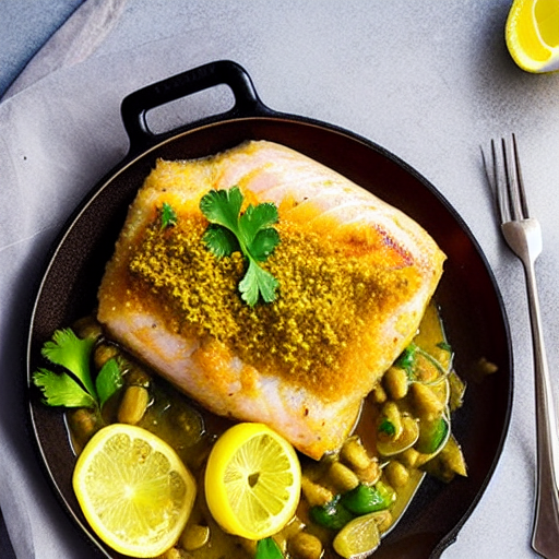 Peixe ao Molho de Limão