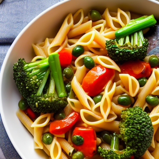 Pasta con le Verdure e Formaggio