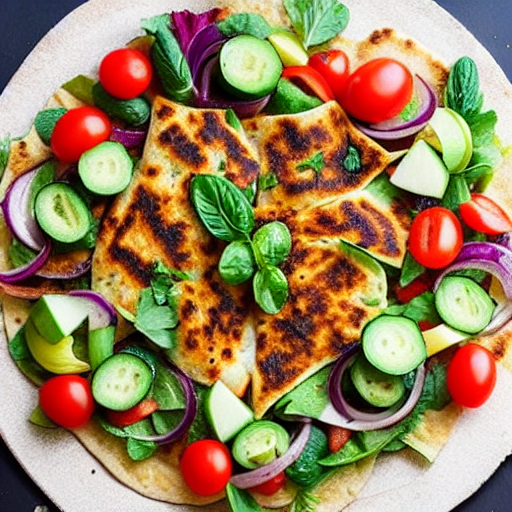 Fattoush Flatbread
