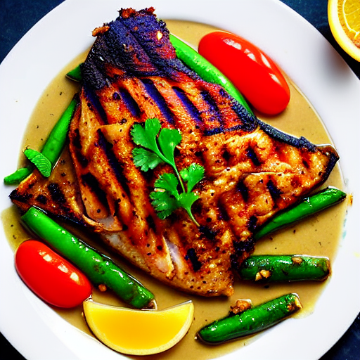 Grilled Fish Chermoula