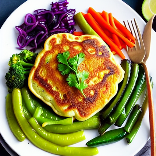 Baked Vegetable Pancake